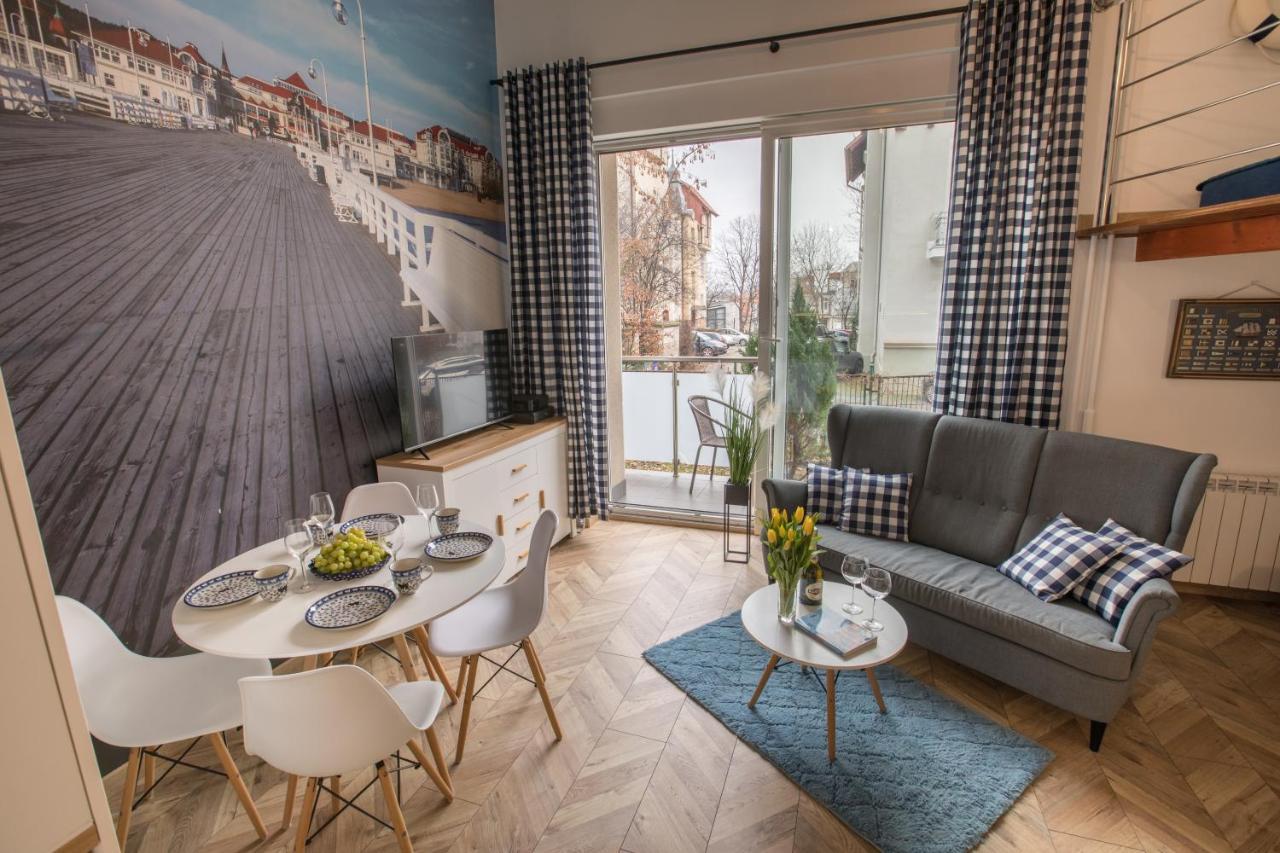 Apartament Chopina 5 M5 - Centrum Sopotu 3 Min Do Monciaka المظهر الخارجي الصورة