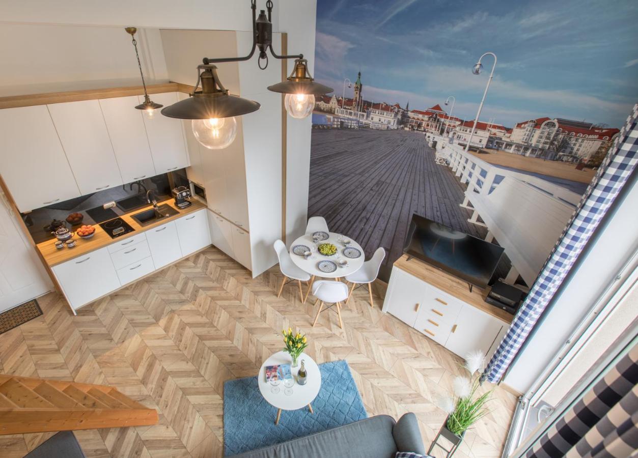 Apartament Chopina 5 M5 - Centrum Sopotu 3 Min Do Monciaka المظهر الخارجي الصورة
